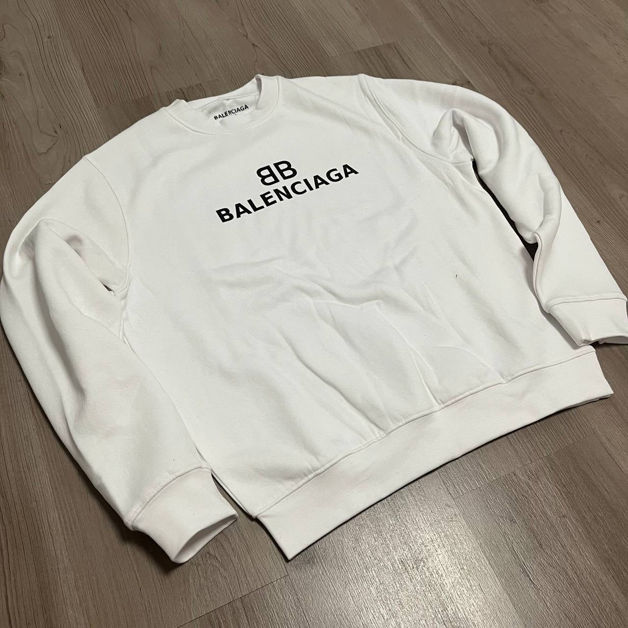 Sudadera Balenciag blanca