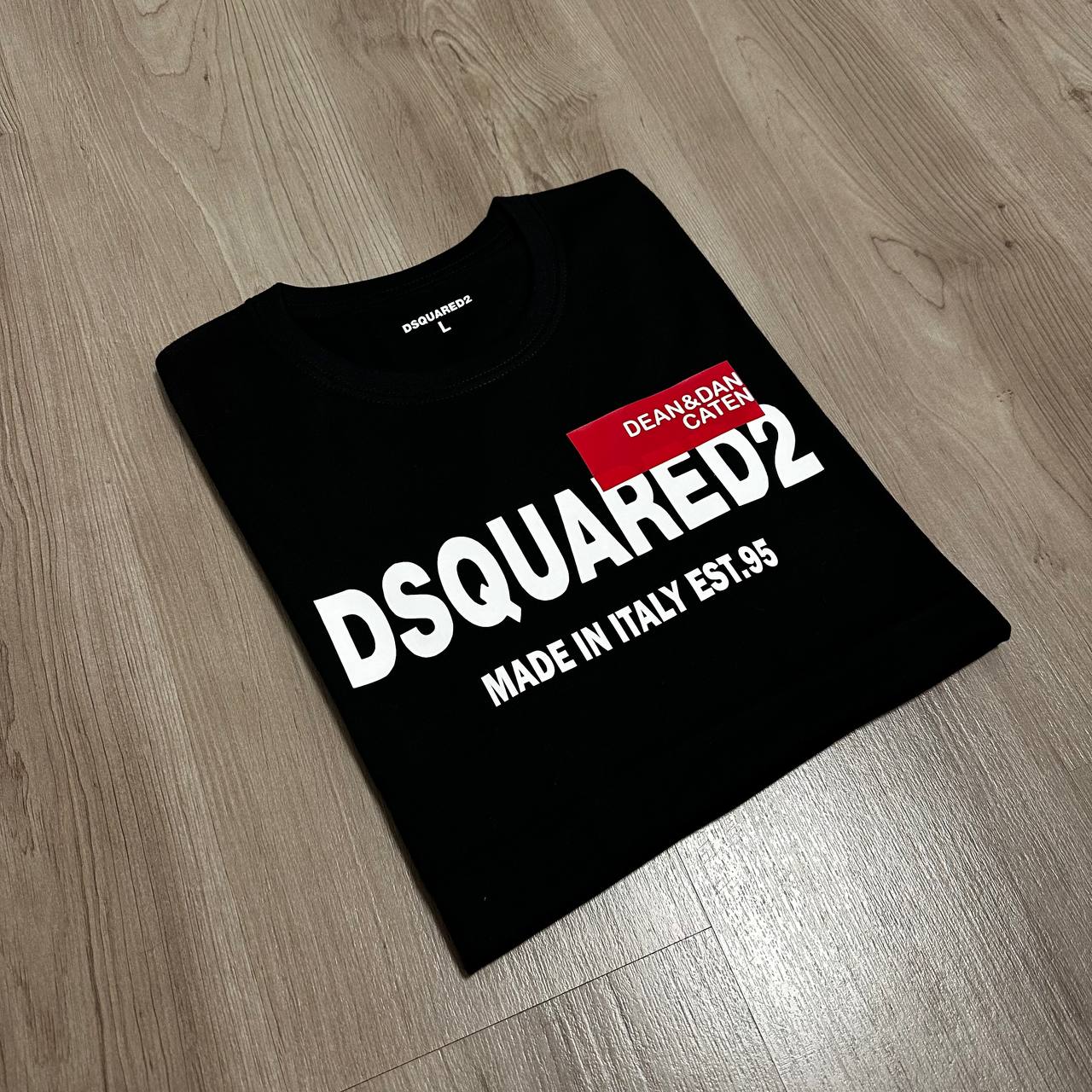 Camiseta Dsq negra