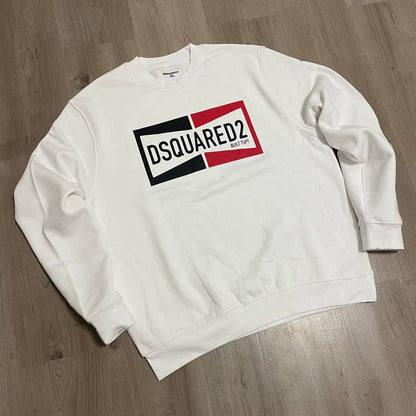 Sudadera Dsq blanca