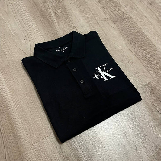 Camiseta Polo CK negro