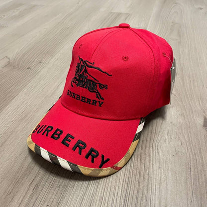 Gorra Burberr roja