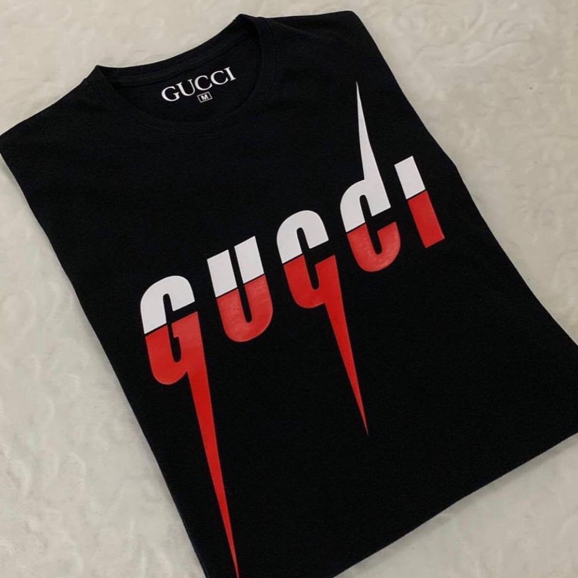 Camiseta gucc negra