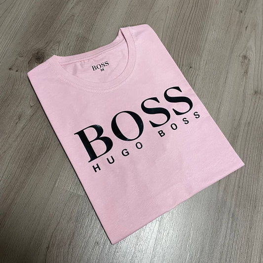 Camiseta Hugo B rosa