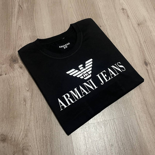 Camiseta Arman Jeans negra